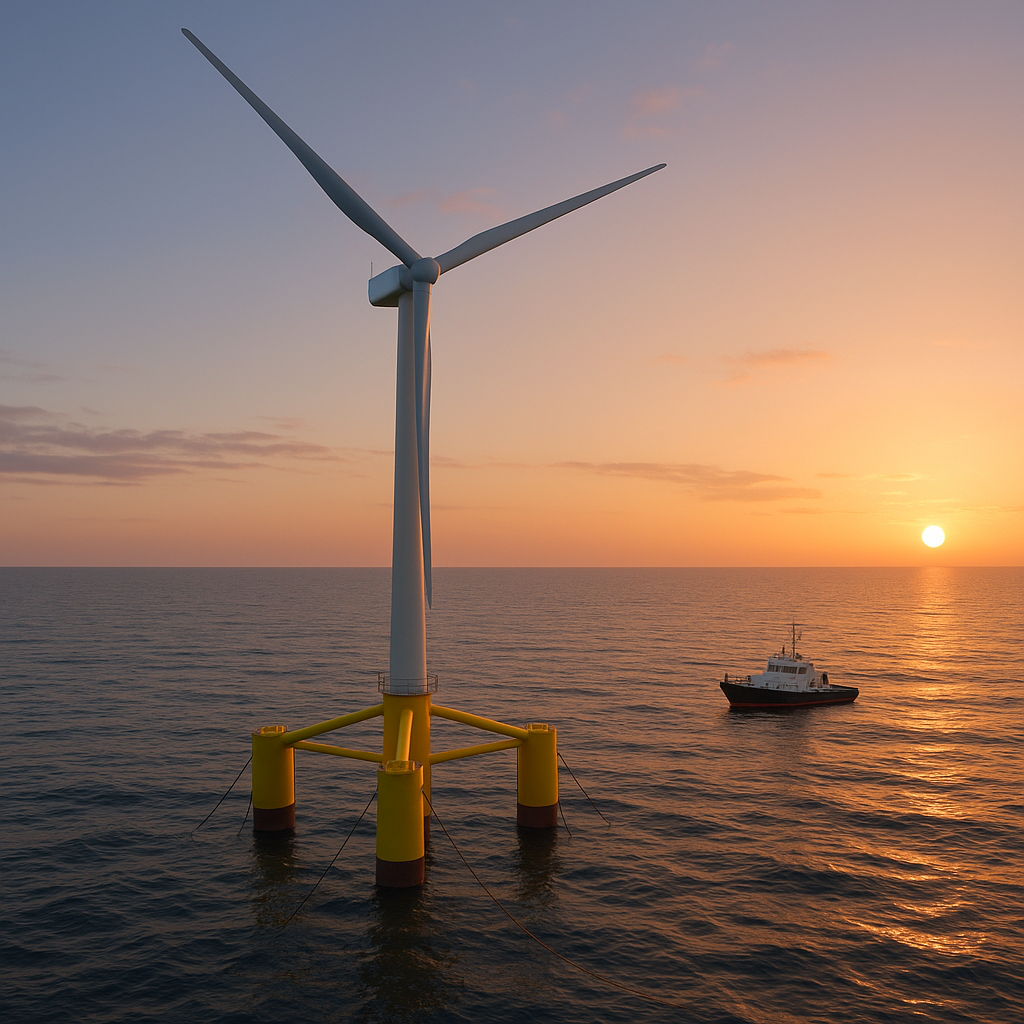 Energia Eólica Offshore no Brasil: Licença Inédita, Desafios Técnicos e Soluções de Engenharia Flutuante